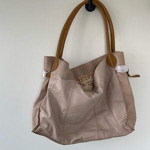 FREE PEOPLE | Genuine Leather Carry All Tote BNWT